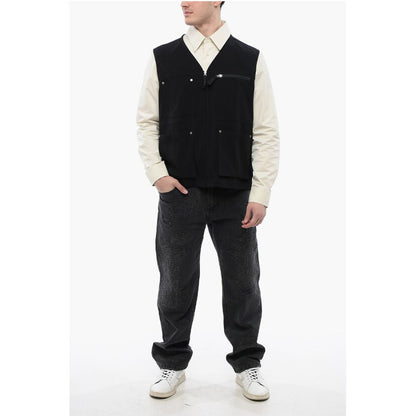 Maison Margiela MM6 Utility Vest With Zip Closure