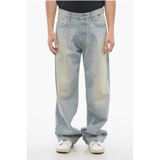 Rhude Light Washed Baggy Fit Jeans 26cm