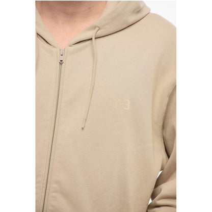 Y-3 Zip-up Hoodie with Ton sur Ton Logo