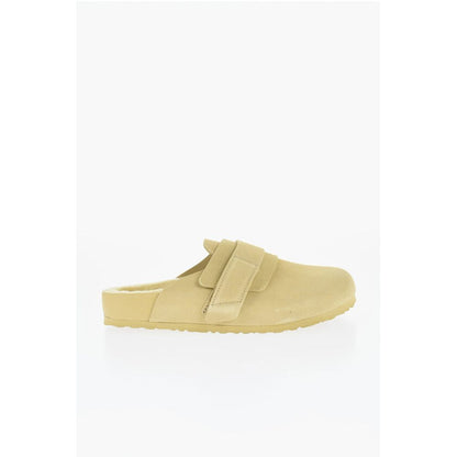Birkenstock Suede Sandals with Real Fur Inner