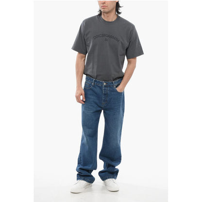 Ami Alexandre Mattiussi Dark Wash Straight Fit Denims 24cm