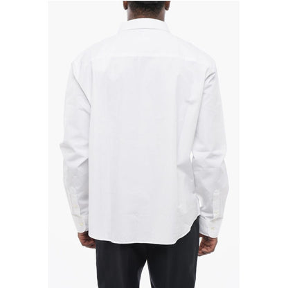 Ami Alexandre Mattiussi Popeline Shirt with Hidden Buttoning