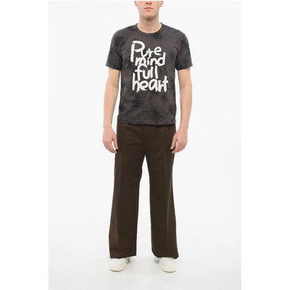 Comme Des Garçons Crew Neck PURE MIND Tie Dye Cotton T-Shirt