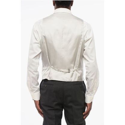 Nino Danieli Flush Pocketed Virgin Wool Vest