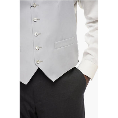Nino Danieli Flush Pocketed Virgin Wool Vest