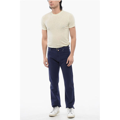 Corneliani ID Stretch Cotton Regular Fit Denims 19 cm