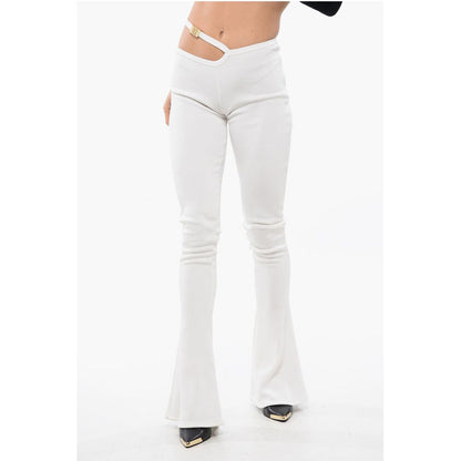 Balmain Flared-Fit Leggings With Cut-Out