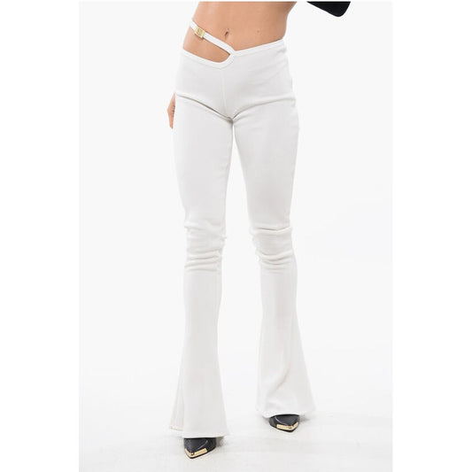 Balmain Flared-Fit Leggings With Cut-Out