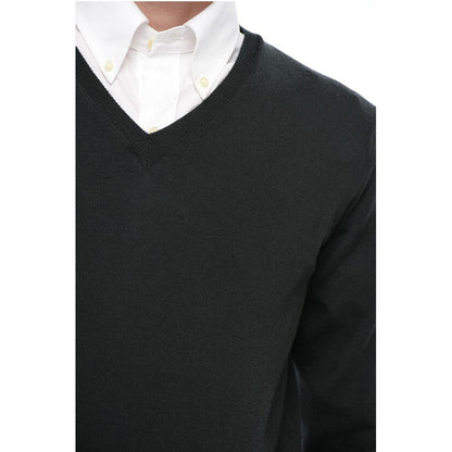 Corneliani Virgin Wool V-neckline Sweater