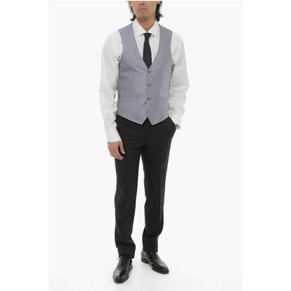 Corneliani Silk CERIM.ACADEMY Waistcoat with Back Adjuster