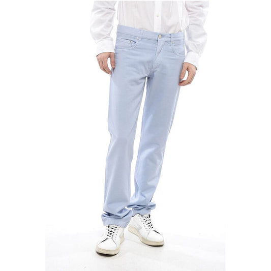 Corneliani ID Linen and Cotton-blended Pants