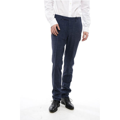 Corneliani CC COLLECTION 4-Pocketed RIGHT Silk Blend Pants