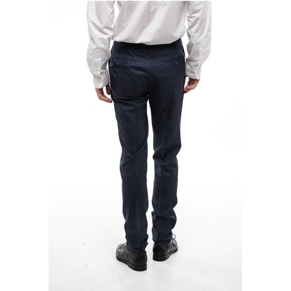 Corneliani CC COLLECTION Silk Blend REFINED Pants
