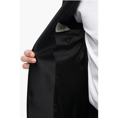 Corneliani Satin Suit with Damasco Motif