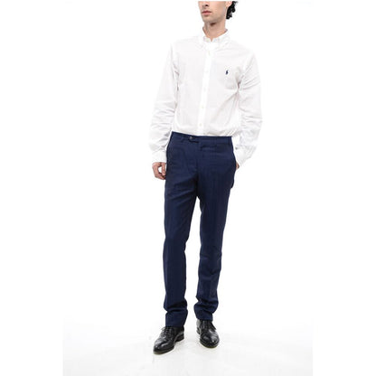 Corneliani Linen Wool and Silk-blended LEADER Pants