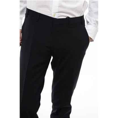 Corneliani CC COLLECTION Wool Slim Fit Chino Pants