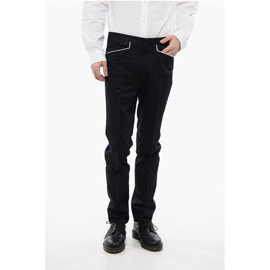 Corneliani LEADER Pants with Contrasting Detailing