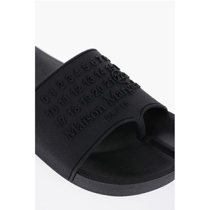 Maison Margiela Logoed Tabi Slides