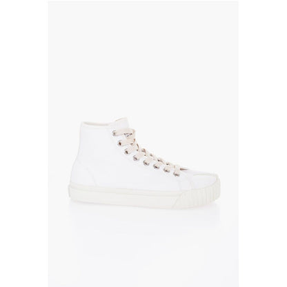 Maison Margiela MM22 Printed Canvas Tabi High-Top Sneakers