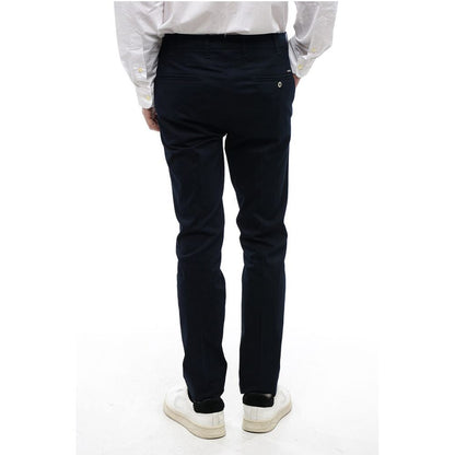 Corneliani 4-Pocketed Cotton Blend Pants with Belt Loops