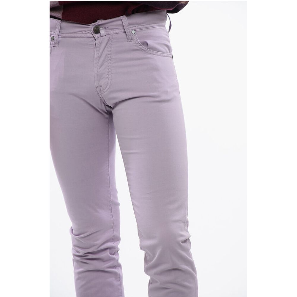 Corneliani ID 5-Pocketed Stretch Cotton Pants with Belt Loops