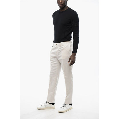 Corneliani ID Linen-blended IDENTITY Chino Pants