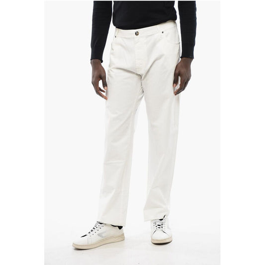 Corneliani ID LUXURY DENIM Ton-sur-ton Embroidered Denims