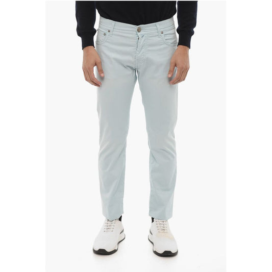 Corneliani ID 5-Pocketed Stretch Cotton Pants