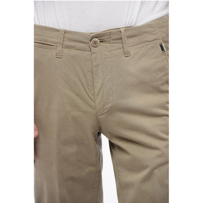 Corneliani ID Stretch Cotton Chinos Pants with Belt Loops