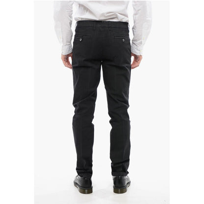 Corneliani ID Stretch Cotton Chinos Pants with Belt Loops