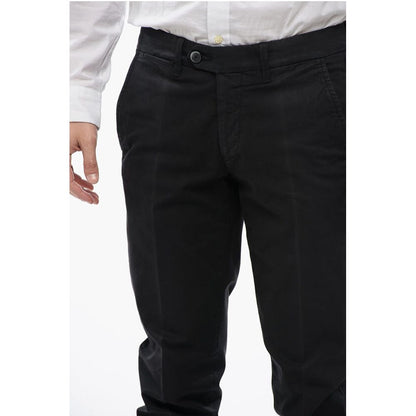 Corneliani ID Stretch Cotton Chinos Pants with Belt Loops