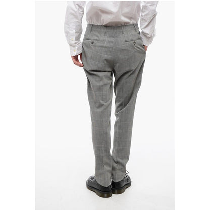 Corneliani CC COLLECTION Checked REFINED Pants