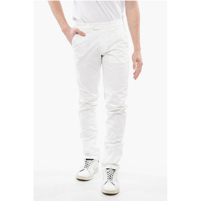 Corneliani ID Cotton Stretch Regular Waist Straight Leg Pants