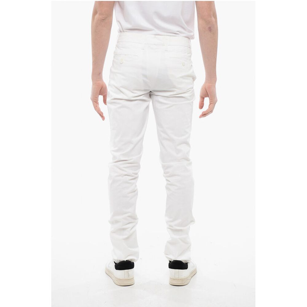 Corneliani ID Cotton Stretch Regular Waist Straight Leg Pants