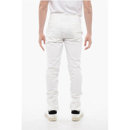 Corneliani ID Cotton Stretch Regular Waist Straight Leg Pants
