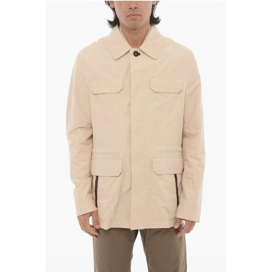 Corneliani Double-layered Blazer with Hidden Placket