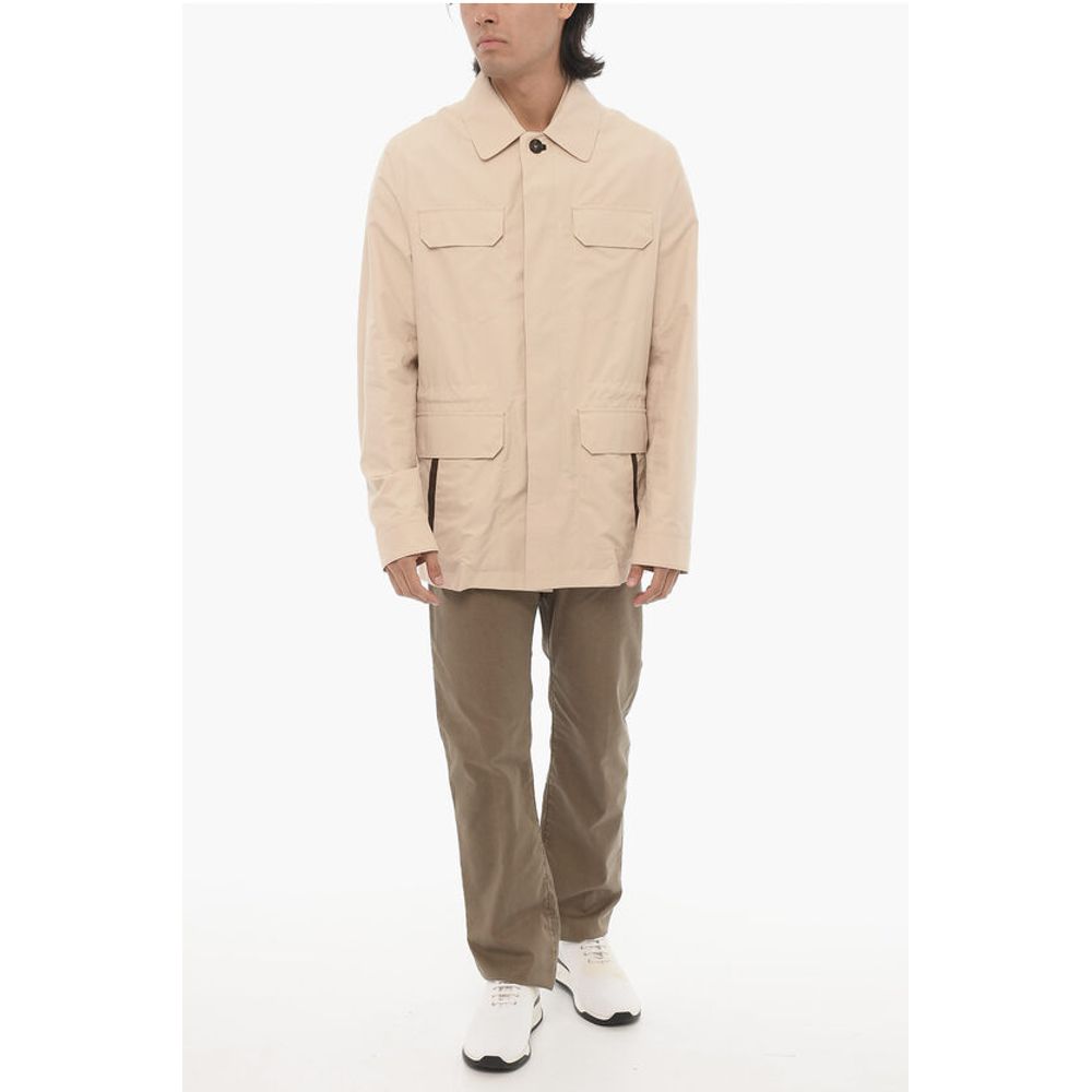 Corneliani Double-layered Blazer with Hidden Placket