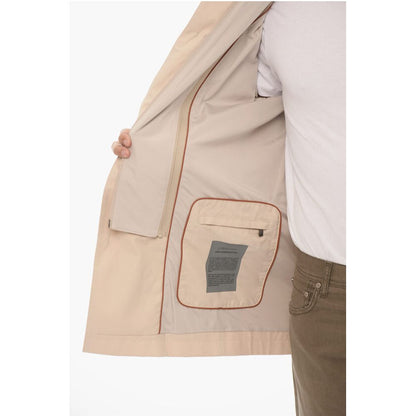 Corneliani Double-layered Blazer with Hidden Placket