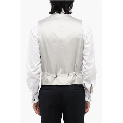 Corneliani CC COLLECTION Two-Tone Double Breasted Waistcoat