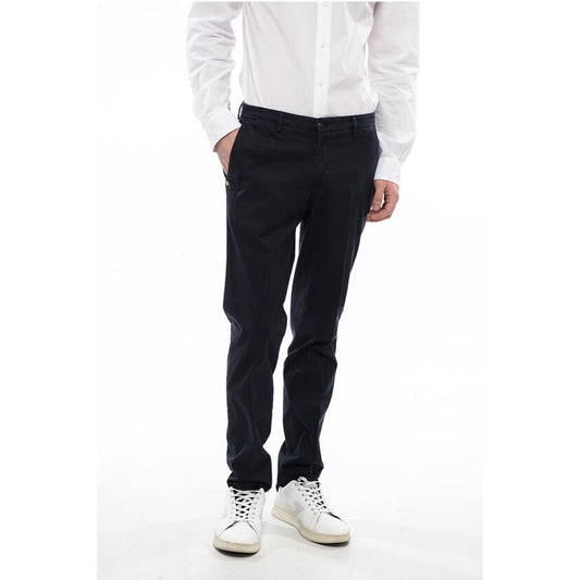 Corneliani CC COLLECTION Regular Fit Stretch Cotton Chino Pants
