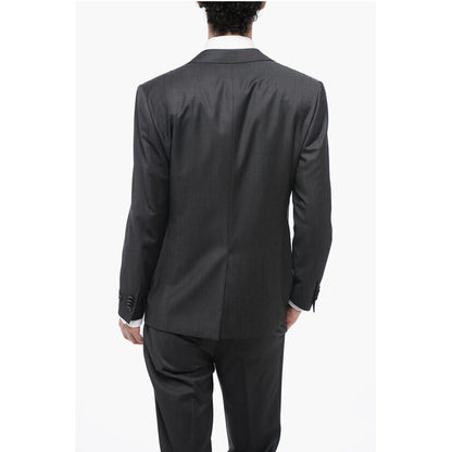 Corneliani Center Vent Peak Lapel CERIM.ACADEMY 3 Piece Waistcoat Suit