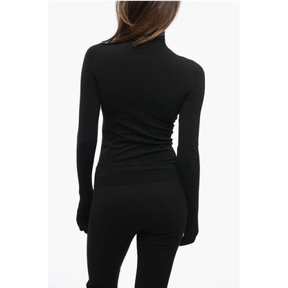 Balenciaga Turtleneck Sweater with Touchscreen Gloves