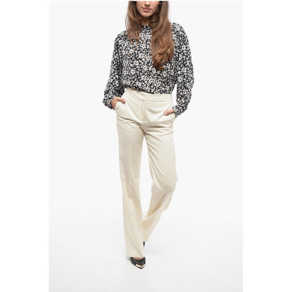 Fabiana Filippi Virgin Wool Flared Pants