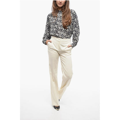 Fabiana Filippi Virgin Wool Flared Pants