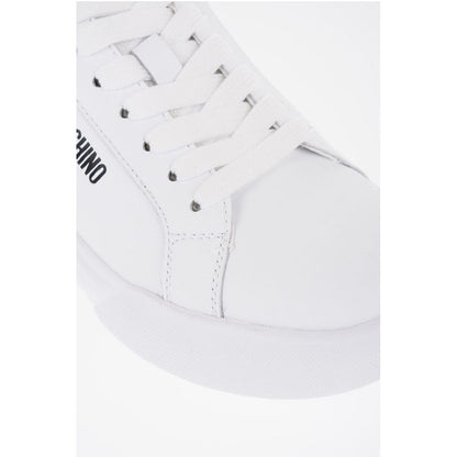 Moschino LOVE Leather HEART45 Low-Top Sneakers with Sole 4,5cm