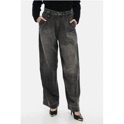 R13 Single-pleated Wide Leg Denims 27cm
