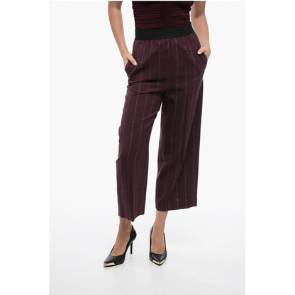 Stella McCartney Flanel Pants with Lurex Detail