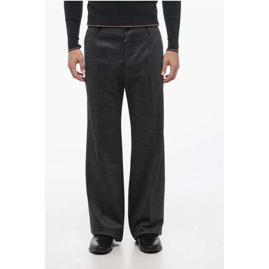 Dolce & Gabbana Wool Blend Stretchy Pants