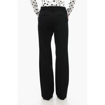Jil Sander Grain de Poudre Wool Pants with Relaxed Fit