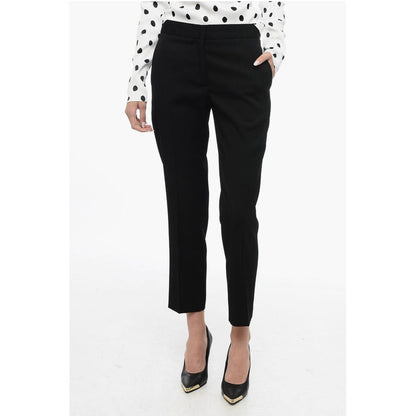 Jil Sander Front-pleated Cropped Pants